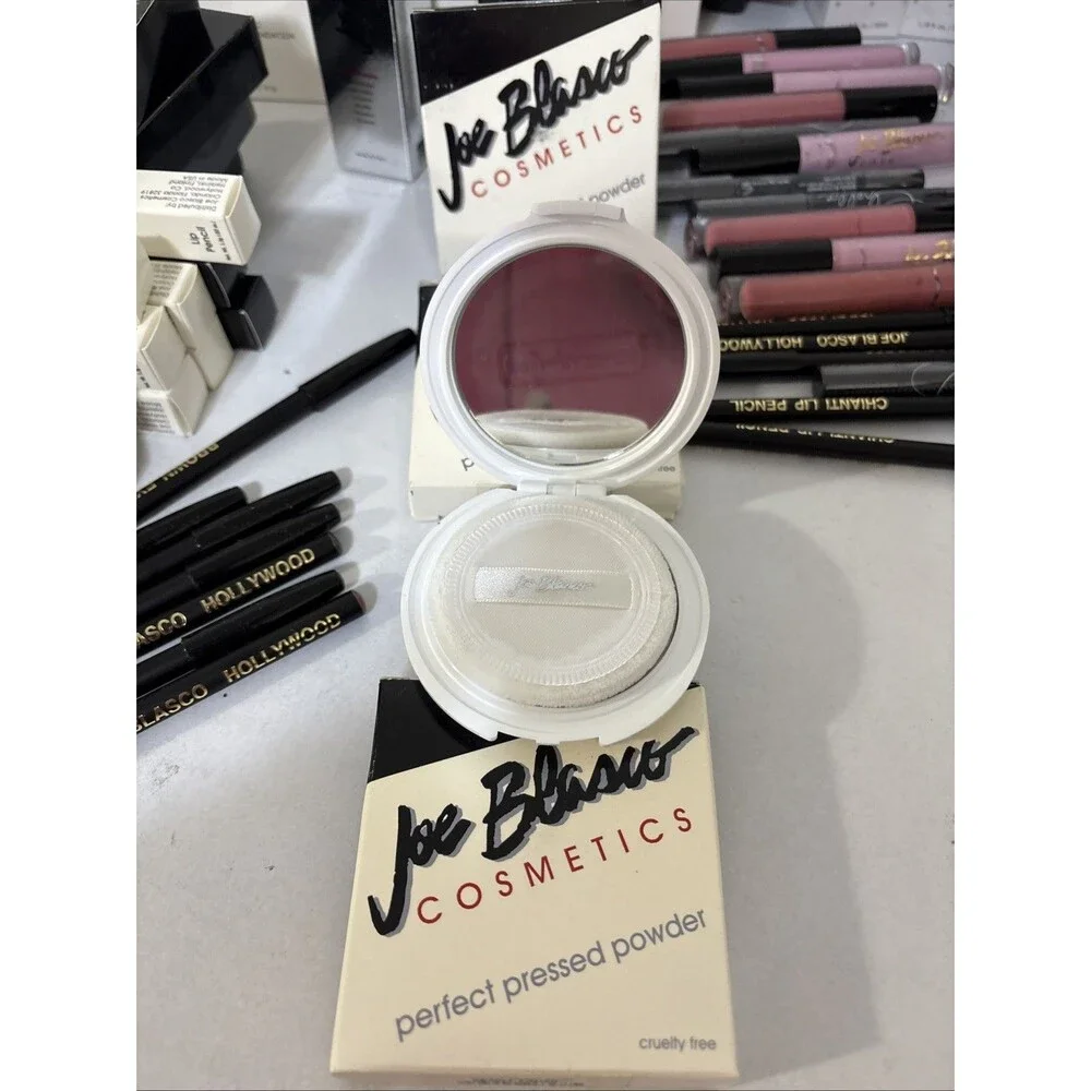 Joe Blasco Perfect Pressed Powder - Perfect Pressed Powder‎ Ebony Finish .635 oz